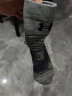 UNDER ARMOUR安德玛男女袜健身篮球短袜专业运动跑步袜训练舒适23年春季新款 花灰色 L40-43 实拍图