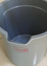斯图加水桶加厚带刻度塑料保洁手提式方口带嘴商用物业环卫酒店清洁桶 14L灰色（带刻度） 晒单实拍图