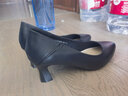 强人高跟鞋5.5CM气质通勤女鞋3515空姐鞋尖头皮鞋 JDA170016 黑色 39 实拍图