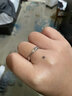 戚小米情侣戒指一对简约男女莫比乌斯环对戒定制刻字情侣对戒520新年节 女款 实拍图