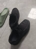 骆驼男士真皮厚底增高休闲皮鞋复古百搭舒适鞋子 P13A307007 黑色 41  实拍图