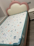 LINSY KIDS林氏家居儿童床女孩公主床婴儿床现代简约儿童房单人床家具TBC024 【硅胶皮|100%实木排骨架】三件套（椰棕床垫） 1350mm*2000mm 实拍图
