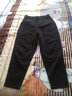 PHJ 时尚休闲裤女夏季新款百搭简约女裤高腰显瘦小脚哈伦裤萝卜裤 黑色-九分 L 实拍图