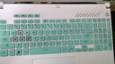 熙露 2025款华硕天选6Pro/5Pro/5/4/3键盘膜天选3/4Plus屏幕保护膜锐龙AI版/Air外壳贴纸 半透绿色键盘膜 华硕天选3（酷睿/锐龙版15.6英寸） 实拍图