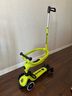 酷骑（COOGHI）小绿车三合一儿童滑板车遛娃神器可滑可骑可推酷奇10个月-5岁 【六合一】发光万向轮 酷骑绿 实拍图