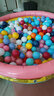 INTEX儿童海洋球池家用充气波波池室内戏水池游戏游泳池宝宝玩具 荧光池114*25CM+脚泵+20球 实拍图