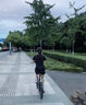 探拓（TECTOP）速干T恤 透气女圆领短袖速干衣 044 女款黑色 M 实拍图
