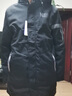 啄木鸟冬季外套男派克服男士冲锋衣加绒加厚夹克男冬装棉衣服中长款保暖 黑色【加绒加厚】 XL (建议125-140斤) 实拍图