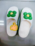 秋致夏高跟拖鞋女夏季厚底室内新款韩版时尚花朵浴室凉拖鞋增高防滑外穿 绿色 37-38 实拍图