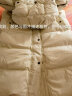 哈吉斯（HAZZYS）女装 冬季运动风保暖长款羽绒服ASFSU02DU38 晒单实拍图
