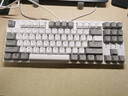DURGOD 杜伽87/104键笔记本电脑PBT键帽机械键盘全键无冲（办公游戏电竞吃鸡键盘） TAURUS K320天然白 樱桃轴无光 茶轴 实拍图