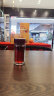希诺双层玻璃杯家用办公水杯女高颜值过滤泡茶杯子XN-9330红色 200mL 实拍图