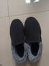 冬季老北京布鞋男式棉鞋加绒保暖中老年爸爸鞋防滑耐磨牛筋底棉靴 黑色 40 实拍图