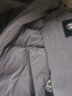 以撒保罗（YISABAOLUO）羽绒服男士冬季外套短款连帽2025新款休闲加厚保暖中青年爸爸冬装 灰色 3XL (135-150斤） 实拍图