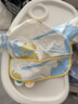 bc babycare宝宝吃饭罩衣饭兜罩衫儿童围兜画画反穿衣防水防脏围裙 莫南绿洲 73码(6-12个月，适合68-75cm) 实拍图