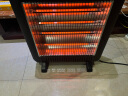 赛特思（CETUS） 小太阳取暖器家用碳纤维烤火炉办公室浴室电暖气节能省电暖脚取暖炉IPX4级防水 石耀黑 石英发热管2级防水 晒单实拍图