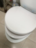 海立079v型马桶盖通用坐便器上装缓降加厚老式厕所板座厕盖子垫圈配件 实拍图
