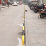 U型钢管停车挡车器车位限位器防撞护栏车辆倒车阻挡器 2000x76x200 m型 3.0厚 实拍图