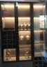 椰果带灯靠墙酒柜客厅家具轻奢现代简约餐边柜餐厅储物柜小型电视边柜 高级深灰 40厘米长A款（内置酒格） 实拍图