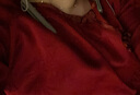 达芬奇密码冰丝睡衣女春秋季夏季送妈妈生日礼物盘扣提花中国风家居服礼盒装 酒红【胸垫款】 M (推荐80斤-100斤) 实拍图