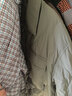 鸭鸭新款衬衫羽绒服男短款翻领2025年冬季新款轻薄便携保暖外套上衣Y 2370军绿色 190/104A(XXXL) 实拍图