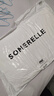 安睡宝（SOMERELLE） 枕芯 全棉枕头 高中低枕头芯一对拍2纯棉枕头酒店枕头 单只 瑞士卷蛋糕全棉枕-中枕 实拍图