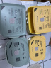 北鼎（Buydeem）陶瓷饭盒猪猪盒便携便当盒保鲜盒带饭餐盒微波炉可用蒸锅烤箱适用 【18cm】小鹅黄+浅杉绿 实拍图