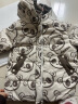 鸭鸭儿童羽绒服新款男女童宝宝可爱加厚保暖潮流冬季小童装外套YD 米色 120cm 实拍图