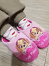 汪汪队立大功（PAW PATROL）汪汪队儿童棉拖鞋男童秋冬季可爱防滑家居卡通女宝宝棉鞋毛毛拖鞋 1807汪汪队粉色天天 19 内长19cm 210码 实拍图