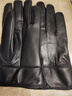 真皮手套男士软皮薄款加绒冬季保暖加厚骑行摩托车防水耐磨手套女 女款-真羊皮加绒 实拍图