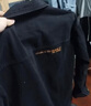 真维斯（Jeanswest）牛仔外套男士宽松2025春季新款日系潮牌大码男装工装夹克男褂子 6821黑色常规 L 体重115至140斤 实拍图