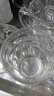 青苹果（QINGPINGGUO） 玻璃杯家用水杯套装透明泡茶杯饮料咖啡杯啤酒杯加厚带把牛奶杯 菠萝杯6只装 255ml 实拍图