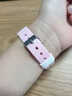 佑烁智能儿童手表小学女生初中生可爱女孩电子表游泳防水夜光计步定时 白色-彩字【防水丨夜光丨闹钟】 实拍图