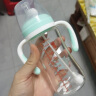 好孩子（gb）婴儿奶瓶 宽口径玻璃奶瓶天使饿魔系列260mL 浅绿 6个月+ 晒单实拍图