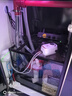森森（SUNSUN）大型鱼缸底过滤水族箱客厅家用落地玻璃生态金鱼缸 超白隔断屏风款 1米长42cm宽（黑白可选） 实拍图