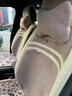 布兰特 羊羔绒汽车坐垫冬季毛绒座垫短毛绒冬天保暖座套五座通用 半包羊羔绒-梦卡其-豪华版 实拍图