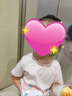 戴维贝拉（DAVE＆BELLA）女童短袖儿童t恤男童夏装童装男孩衣服宝宝半袖白色体桖婴儿上衣 粉色【DB2221435】 110 cm（建议身高100-110cm） 实拍图