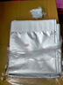 馨菲羽遮光窗帘定制成品布料卧室客厅飘窗防晒隔热挡光阳台办公全遮阳布 全遮光双面银【宽带配四爪钩】 宽1.9米*高2.5米一片 实拍图
