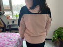 西域骆驼（VANCAMEL）三合一防风冲锋衣款男女夹克加厚保暖可拆卸登山服滑雪服运动外套 KY09S雪柔粉/深蓝-女 L 实拍图