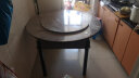 上林春天餐桌可伸缩桌椅组合轻奢岩板家用饭桌1.2m单桌 冲量款 606-4-01 实拍图