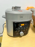 美的（Midea）沸腾浓香双模式小飞侠电压力锅0氟0涂层双胆高压锅5L智能预约家用煲汤4-6人煮饭煲E5825N国家补贴 实拍图