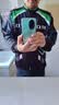 ROGTYO 【顺丰发货】骑行服套装长袖春秋季户外骑行服男女吸湿排汗速干山地车自行车上衣长裤子装备 RT38-2 XXL 实拍图