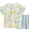 aqpa婴儿内衣套装夏季纯棉睡衣男女宝宝衣服薄款分体短袖 丛林小天 90cm 晒单实拍图