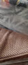 BIMLL B汽车坐垫单片四季通用麂皮绒打孔夏季冬季后排座椅记忆棉增高垫子 冲孔麂皮绒坐垫：咖色 晒单实拍图