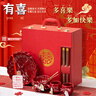 目送（musong）结婚礼物送新人新婚餐具喜碗筷套装新娘闺蜜姐妹陪嫁订婚备婚礼品 花语【十件木质礼盒】【京仓8仓极速发货】 结婚礼物送新娘送哥哥姐姐 实拍图