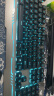 狼蛛（AULA）T101真机械手感键盘鼠标套装 有线键鼠套装 游戏办公电脑键盘 冰蓝光 吃鸡套装 金属面板 黑 晒单实拍图