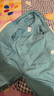 巴拉巴拉童装婴儿连体羽绒服连体衣宝宝衣服冬装哈衣爬服萌趣男童女童 蓝绿41501 90cm 实拍图