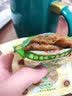 宏香记牛肉豆脯 爆汁夹心豆脯素肉排豆干独立包装休闲办公室零食小吃 XO酱味 240g*1袋 实拍图