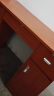 嫣岚成人书桌 实木色密度板材桌家用带锁抽屉简约电脑桌家用书桌 海棠色办公桌(120*60*75) 晒单实拍图