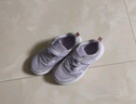 Skechers斯凯奇童鞋运动鞋男女儿童鞋魔术贴秋冬鞋中大童跑步鞋405315L 【透气款】女童-薰衣草色/LAV 34 实拍图